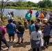 Sailors, Community Volunteer at Historic Hawaiian Fishpond
