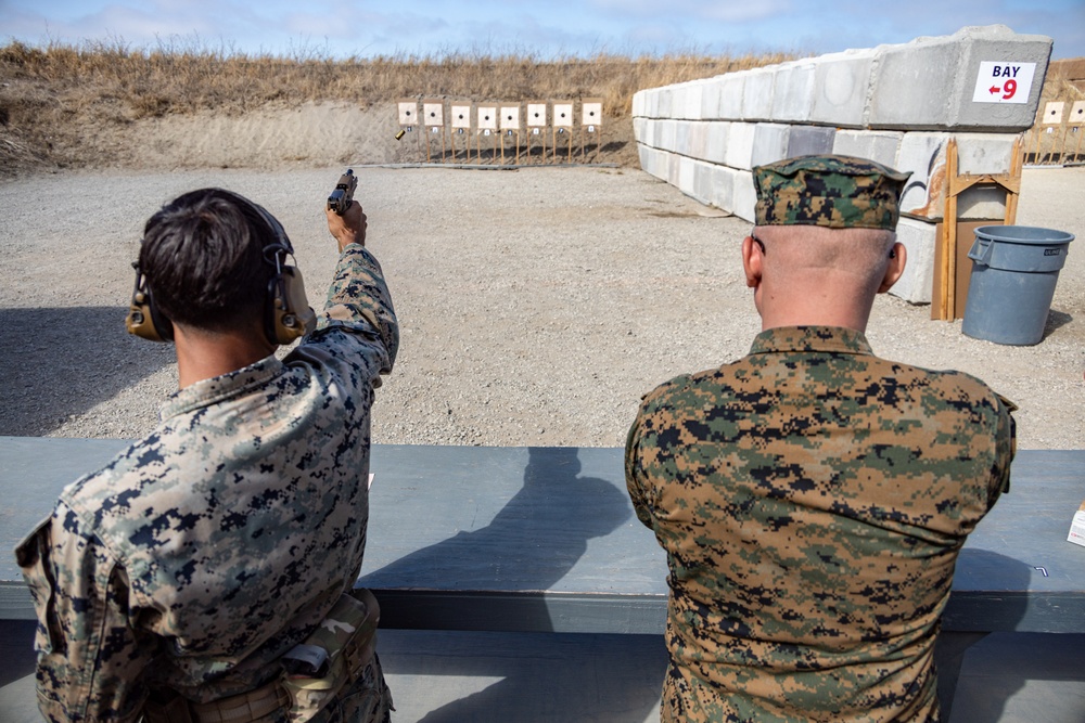 San Francisco Fleet Week: CLB-11 Marines participate in a marksmanship competition