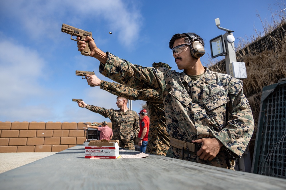 San Francisco Fleet Week: CLB-11 Marines participate in a marksmanship competition