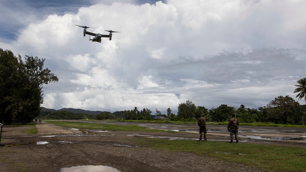 Blackhearts OPFOR is extracted in preparation for a raid during KAMANDAG 6