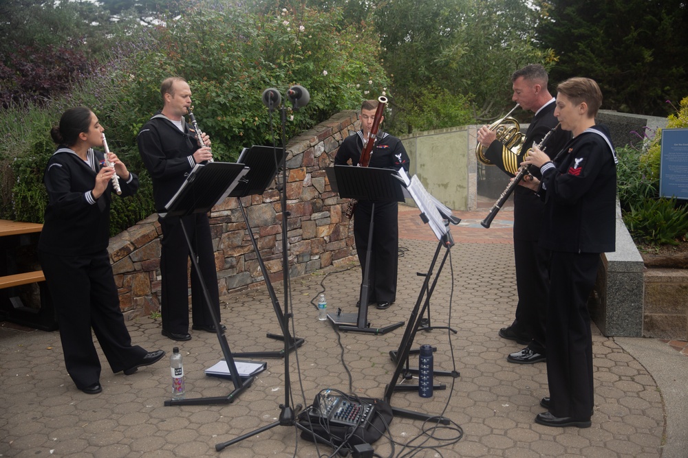 U.S. Navy Band Southwest Quintet at San Francisco Zoo