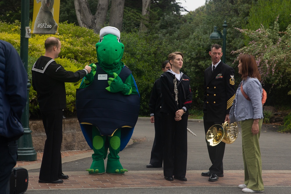 U.S. Navy Band Southwest Quintet at San Francisco Zoo