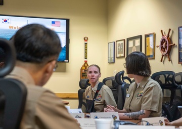 Republic of Korea Navy Visits Commander, Task Force 74