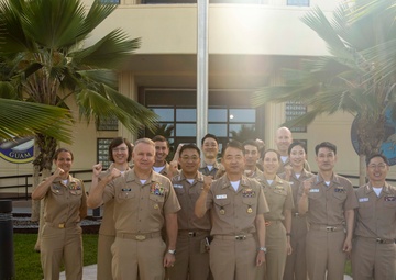 Republic of Korea Navy Visits Commander, Task Force 74