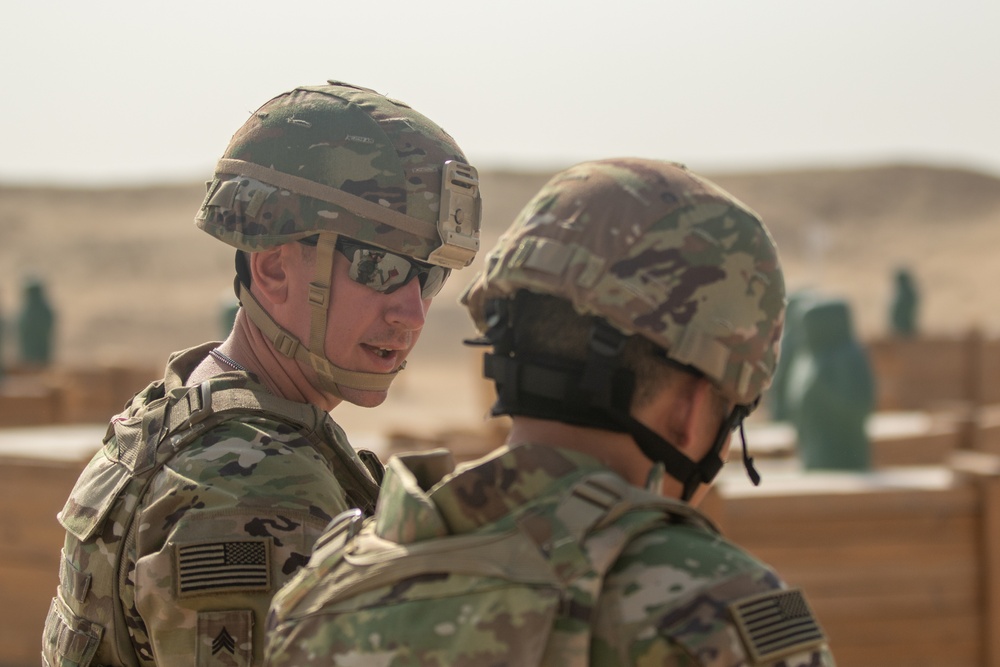 Santa Fe Soldiers Conduct Individual Weapons Qualification