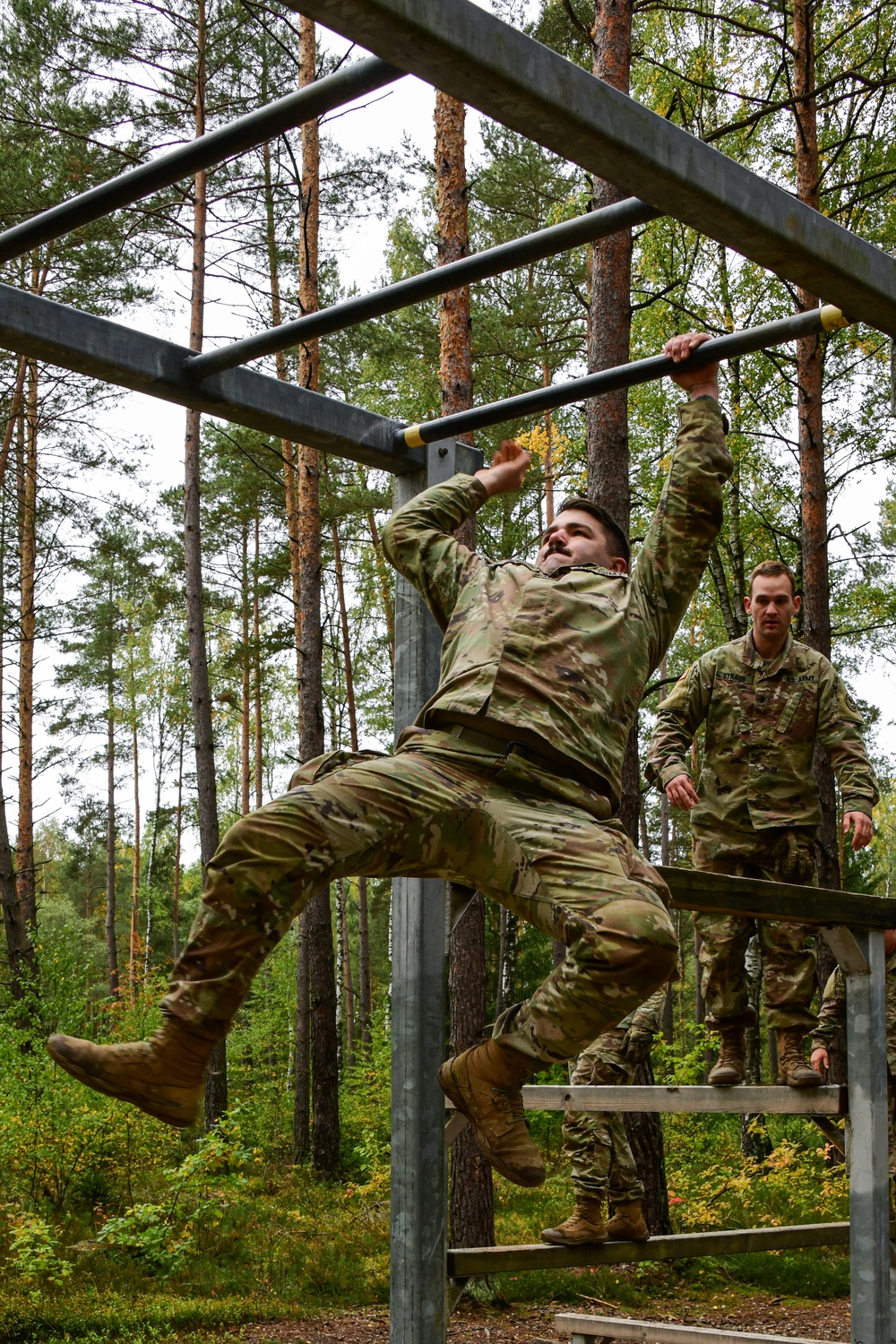 B-Troop, 2nd Cavalry Regiment at Obstacle Course