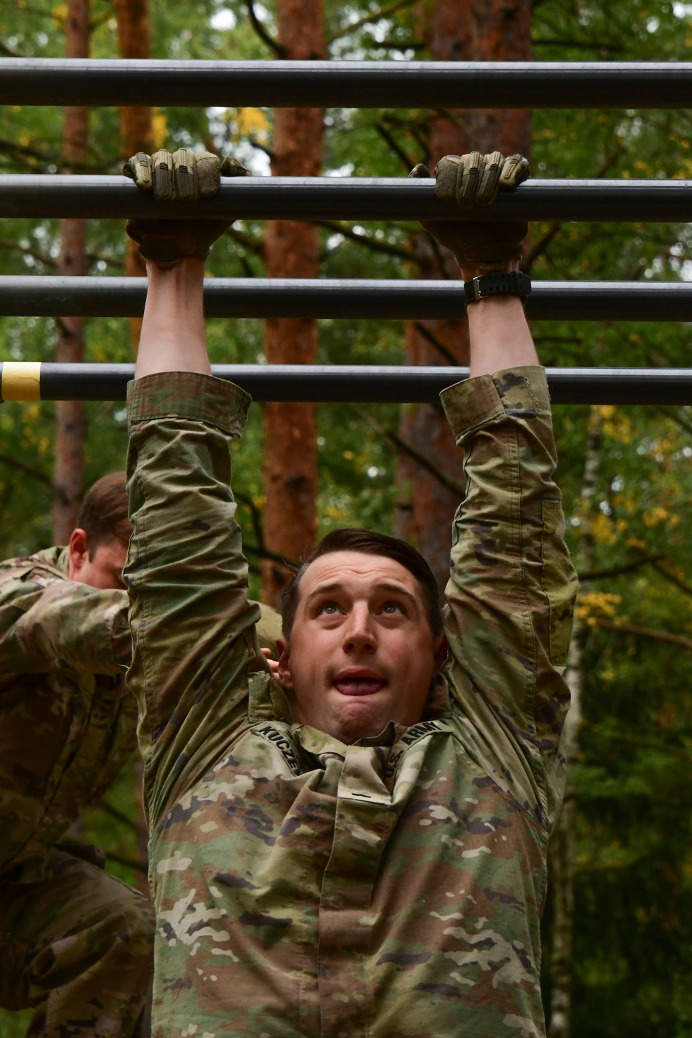 B-Troop, 2nd Cavalry Regiment at Obstacle Course