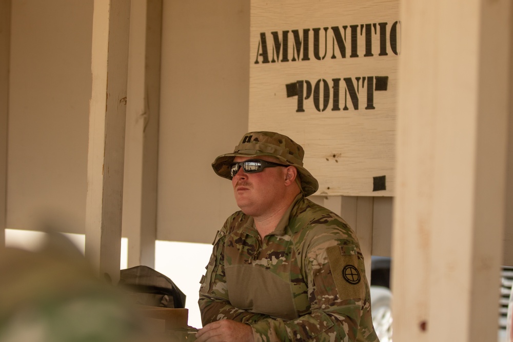 Santa Fe Soldiers Conduct Individual Weapons Qualification