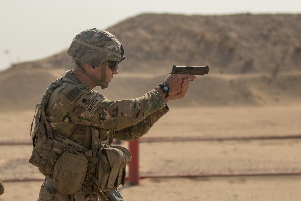 Santa Fe Soldiers Conduct Individual Weapons Qualification