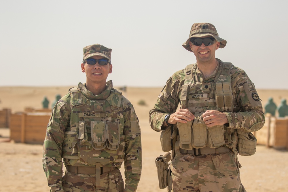 Santa Fe Soldiers Conduct Individual Weapons Qualification