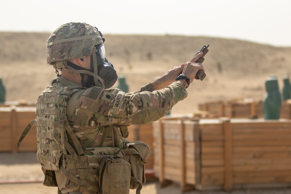 Santa Fe Soldiers Conduct Individual Weapons Qualification