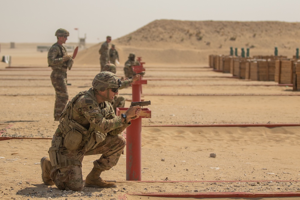 Santa Fe Soldiers Conduct Individual Weapons Qualification