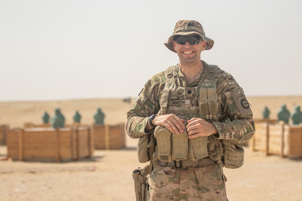 Santa Fe Soldiers Conduct Individual Weapons Qualification