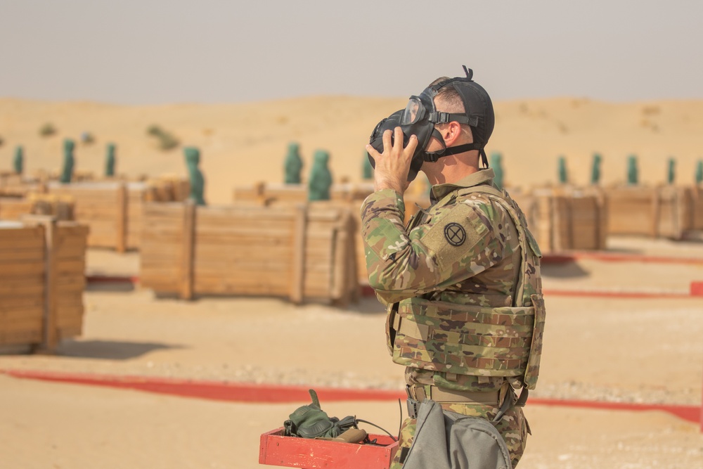 Santa Fe Soldiers Conduct Individual Weapons Qualification