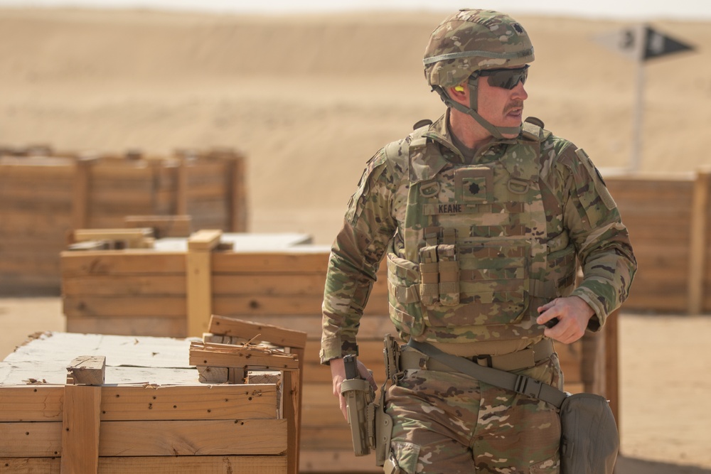 Santa Fe Soldiers Conduct Individual Weapons Qualification