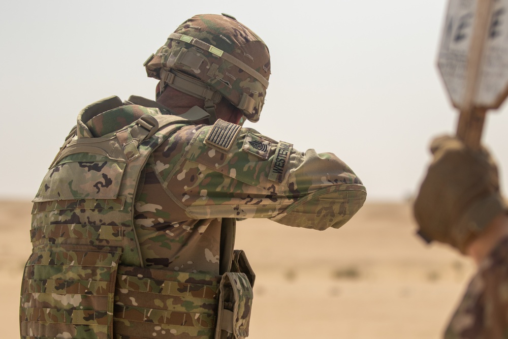 Santa Fe Soldiers Conduct Individual Weapons Qualification