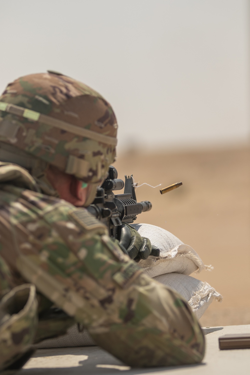 Santa Fe Soldiers Conduct Individual Weapons Qualification