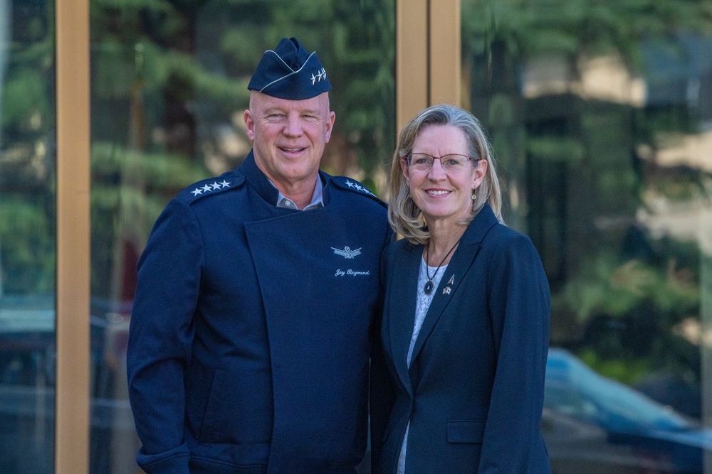 Chief of Space Operations visits Yokota