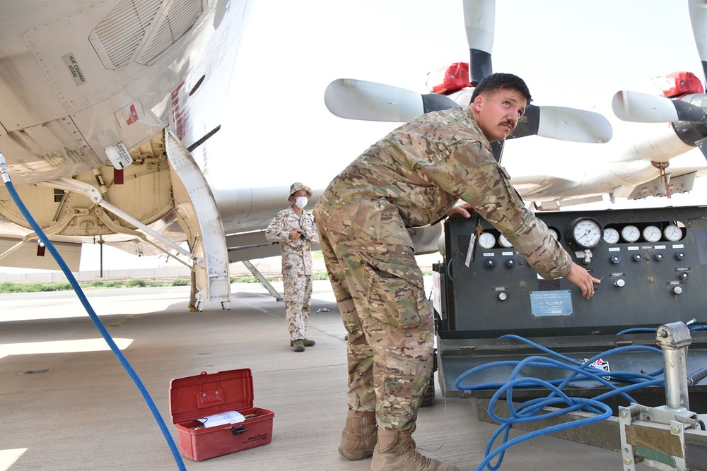 75th EAS Airmen helping Japanese partners