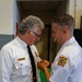 NSA Naples Celebrates Italian Fire Chief 37 year Retirement