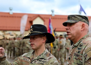 Warhorse Battalion take over Battlegroup Poland