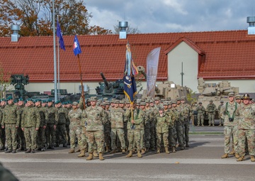 Warhorse Battalion take over Battlegroup Poland