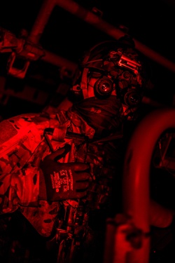 10th Special Forces Group conducts night training with United Kingdom Royal Marines [Image 11 of 15]