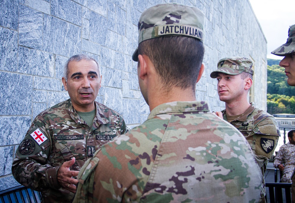 Foreign officers share knowledge during U.S. Army War college event