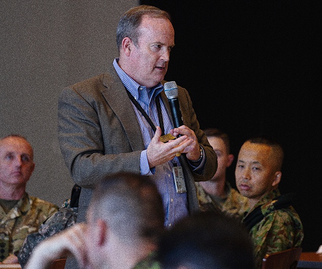 Foreign officers share knowledge during U.S. Army War college event