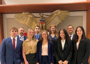 High School Seniors Visit Pentagon Leaders, Discuss National Security