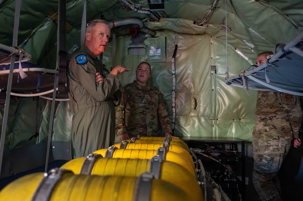 Lt. Gen. Jacobson Visits Fairchild AFB