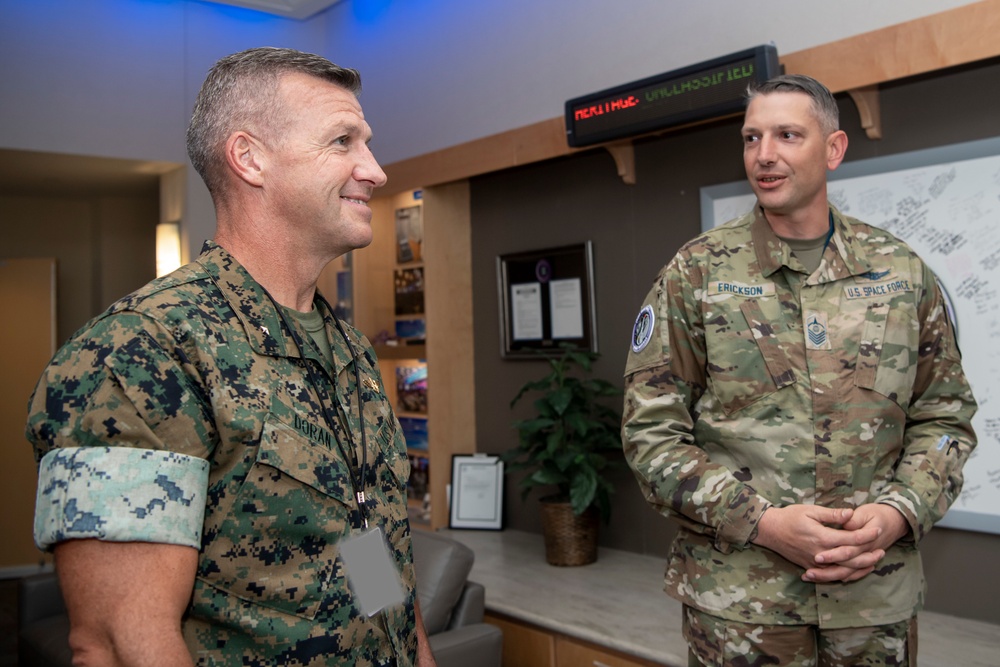 HQMC director of strategy and plans division visits JTF-SD