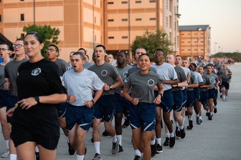 321st TRS BMT Graduation