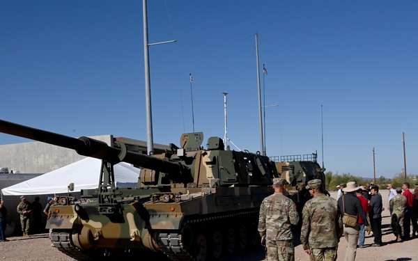U.S. Army Yuma Proving Ground hosts cutting edge artillery demonstration