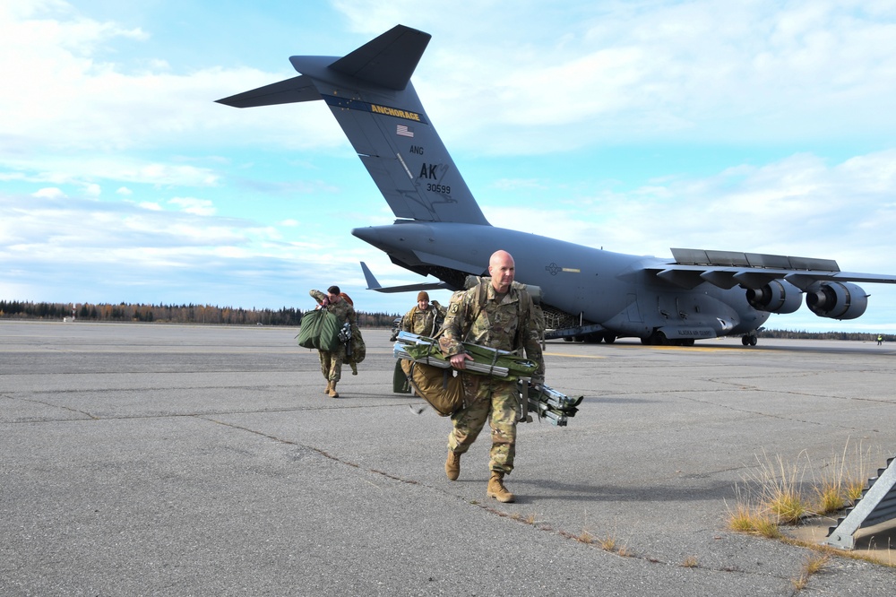 Alaska Air and Army Guardsmen assist Nome community affected by Typhoon Merbok