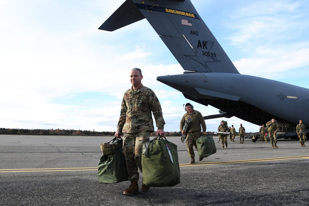 Alaska Air and Army Guardsmen assist Nome community affected by Typhoon Merbok