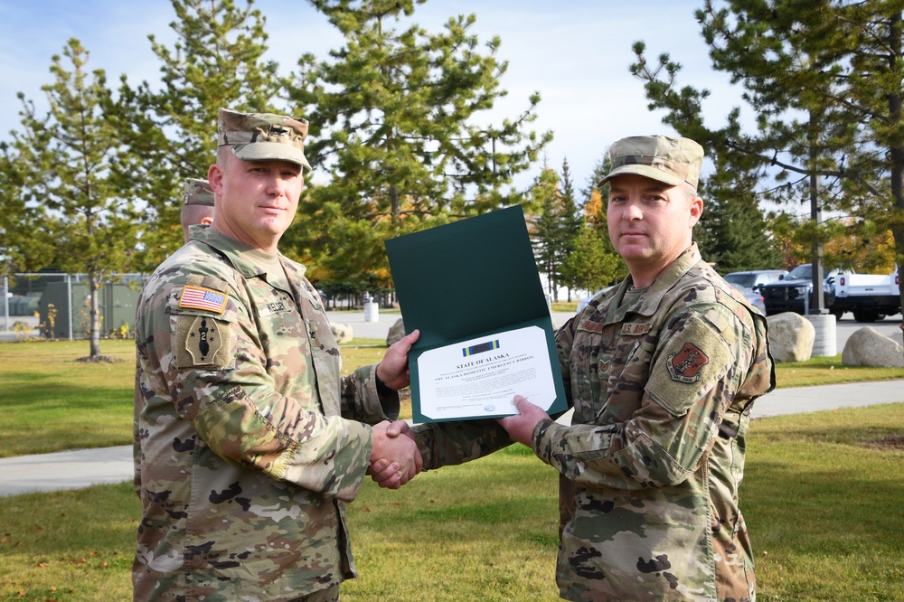 Alaska Air and Army Guardsmen assist Nome community affected by Typhoon Merbok