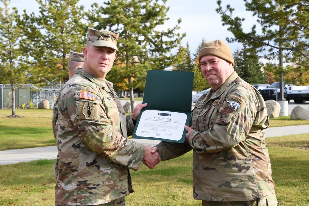 Alaska Air and Army Guardsmen assist Nome community affected by Typhoon Merbok