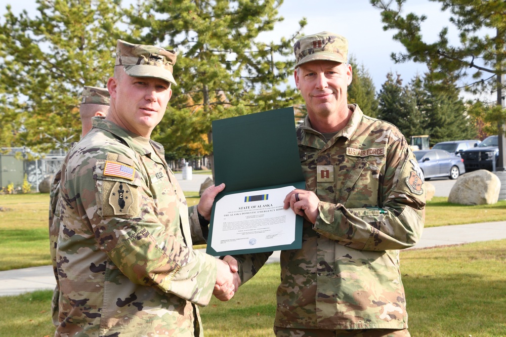 Alaska Air and Army Guardsmen assist Nome community affected by Typhoon Merbok