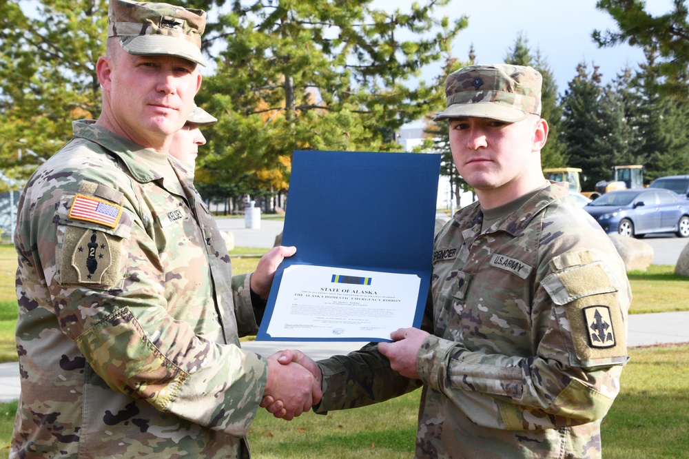 Alaska Air and Army Guardsmen assist Nome community affected by Typhoon Merbok