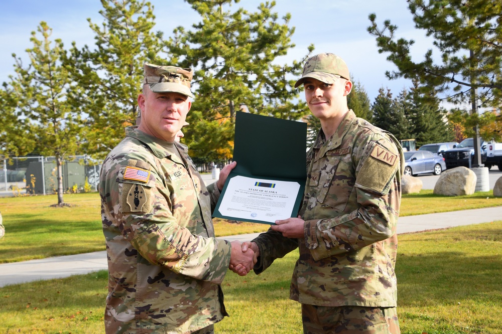 Alaska Air and Army Guardsmen assist Nome community affected by Typhoon Merbok