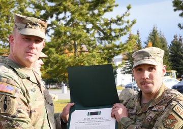 Alaska Air and Army Guardsmen assist Nome community affected by Typhoon Merbok