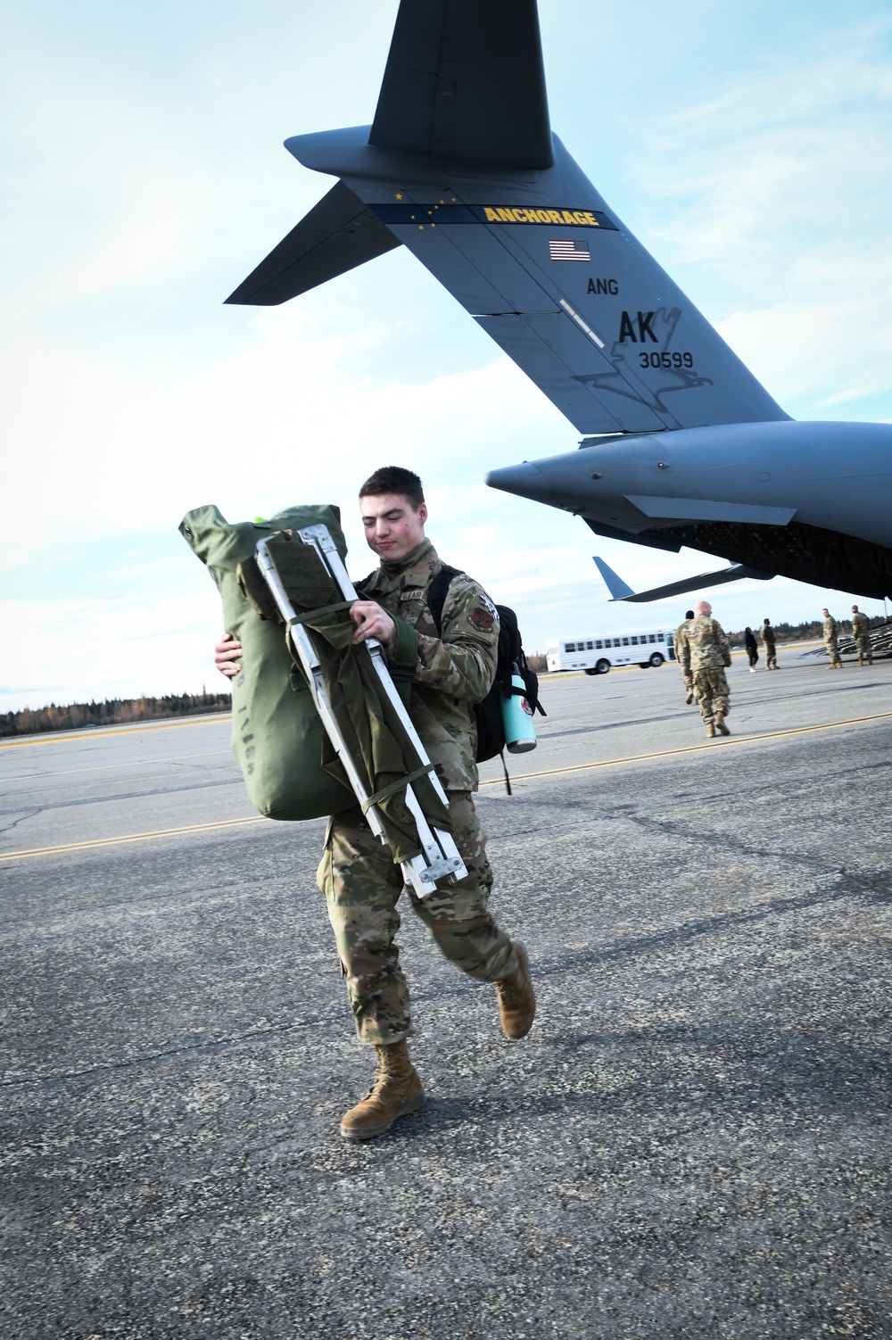 Alaska Air and Army Guardsmen assist Nome community affected by Typhoon Merbok