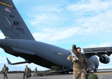 Alaska Air and Army Guardsmen assist Nome community affected by Typhoon Merbok