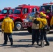 Firefighters conduct prescribed burn on MCAS Miramar