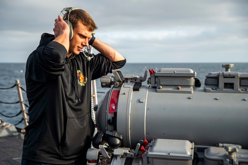 Torpedo Tube Testing