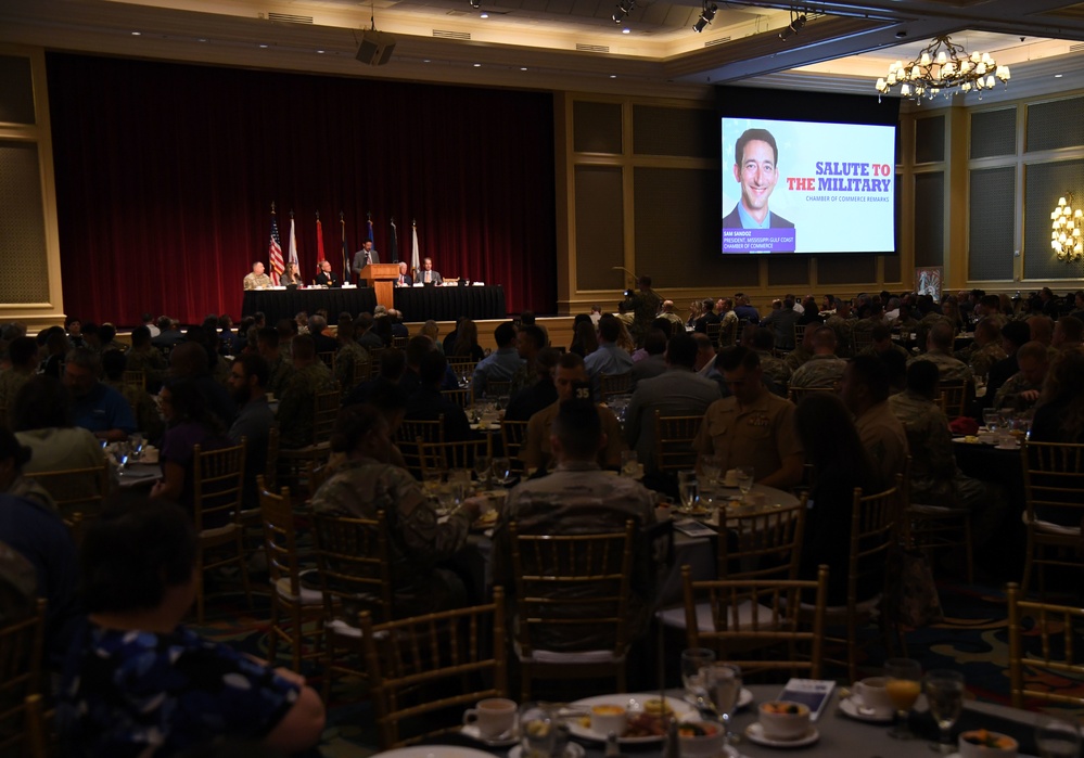 Mississippi Gulf Coast Chamber of Commerce hosts 41st Annual Salute to the Military