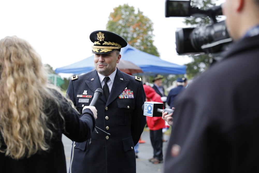 NY National Guard Honors Former President