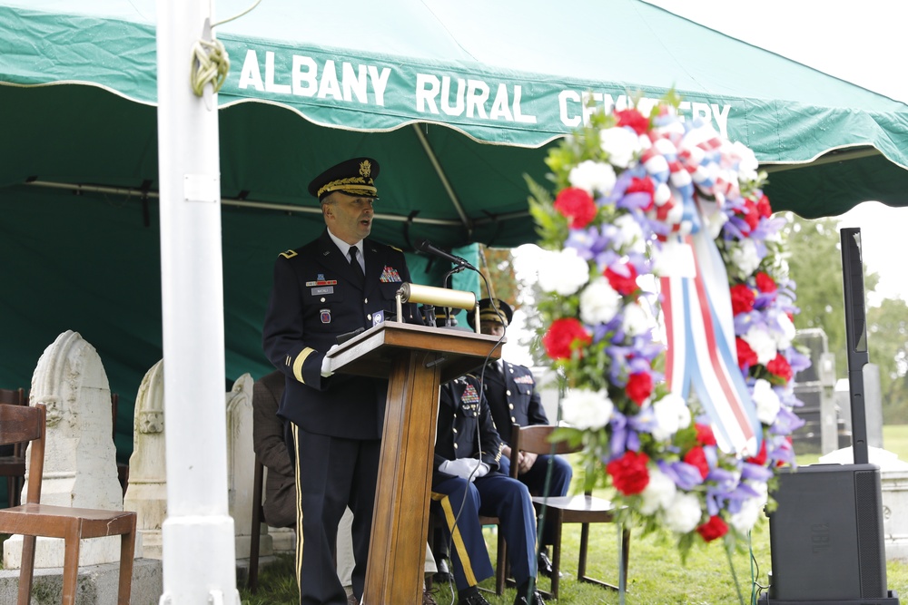 NY National Guard Honors Former President