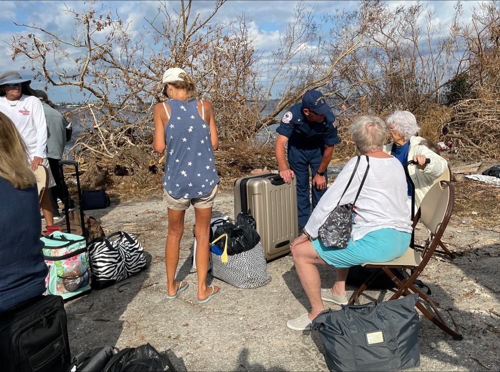 US Coast Guard Assist Hurricane Ian Survivors